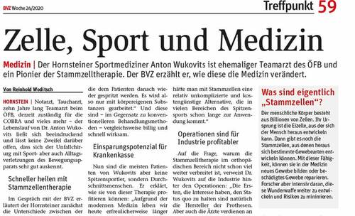 Zelle, Sport und Medizin