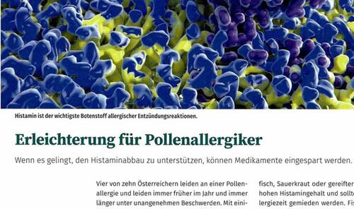 Erleichterung für Pollenallergiker